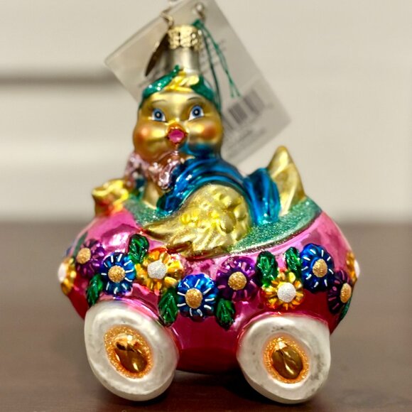 Christopher Radko “Dapper Duck on Parade” Ornament Whimsical VTG full of charm - Picture 1 of 6
